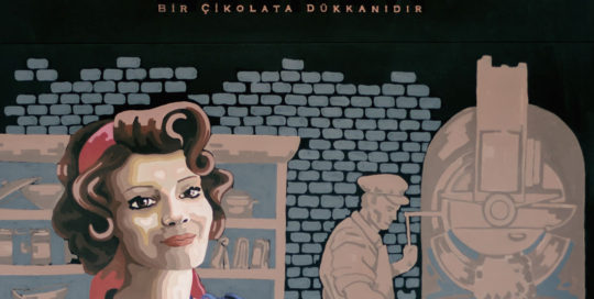 Asuman - Çikolata Dükkanı | Cemre Şenoğlu Krahn | İllüstratör - Çizer